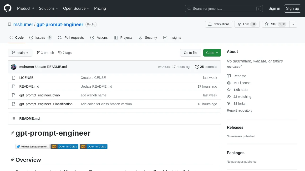 Gpt Prompt Engineer Bestofai Gpt Prompt Engineer Bestofai